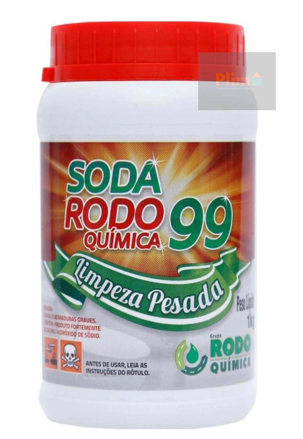 Soda Cáustica 1kg Desentupir Ralos Pias Vaso Sanitário - RodoQuímica