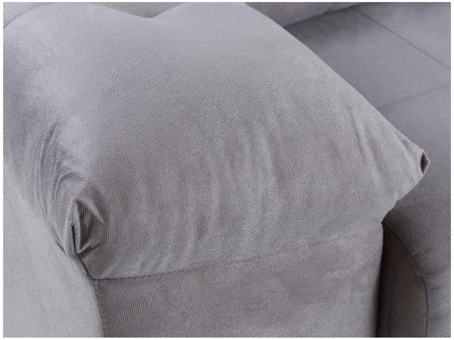 Sofá 2 e 3 Lugares Retrátil Reclinável Suede Phormatta Colômbia SMP