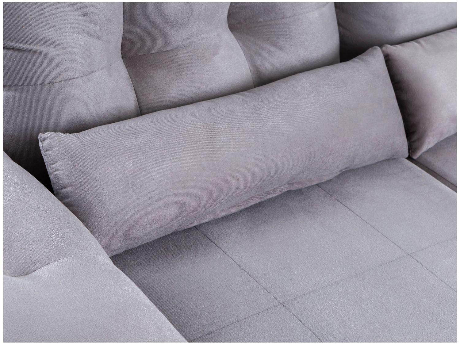 Sofá 2 e 3 Lugares Retrátil Reclinável Suede Phormatta Colômbia SMP