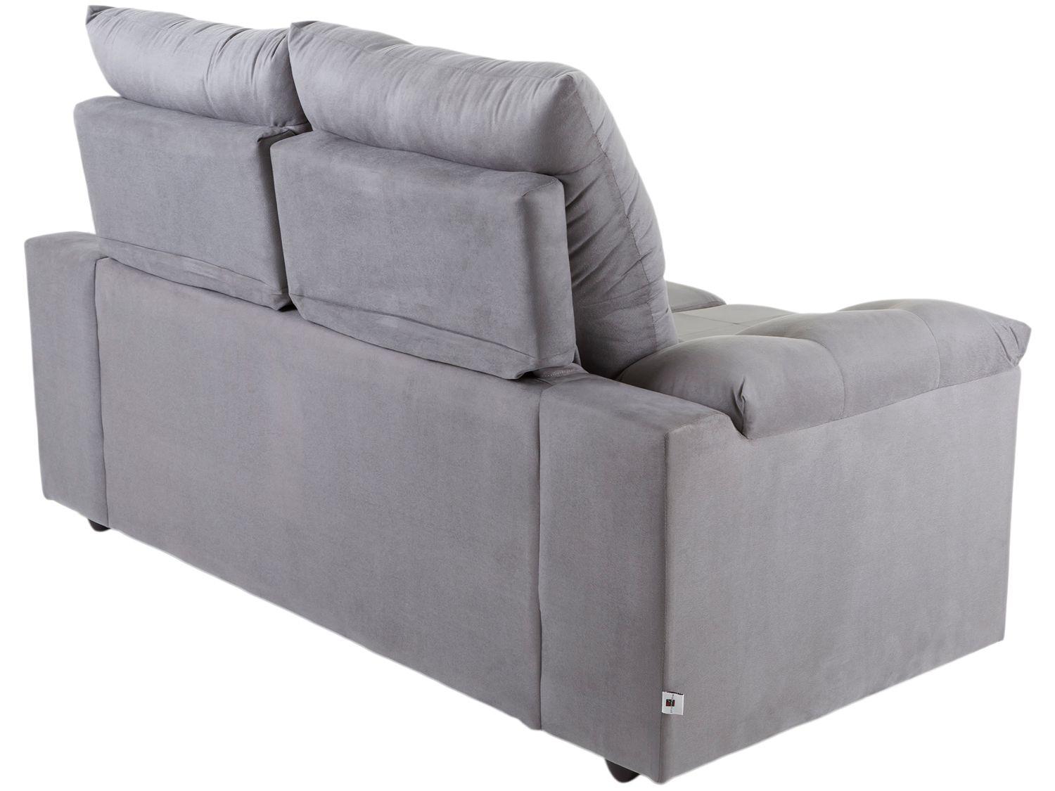 Sofá 2 e 3 Lugares Retrátil Reclinável Suede Phormatta Colômbia SMP