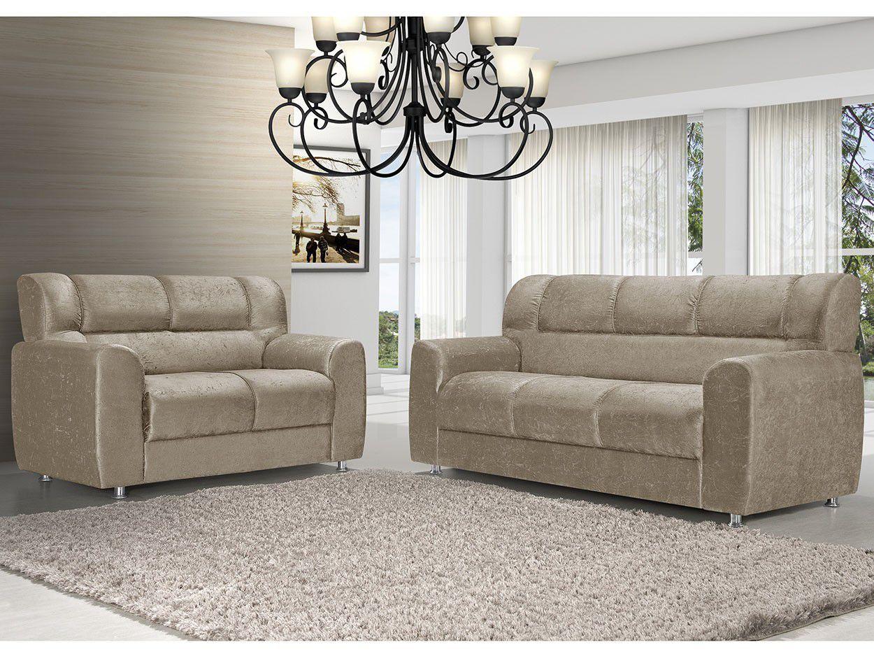 Sofá 2 Lugares Cancun American Comfort Sofácama Magazine Luiza