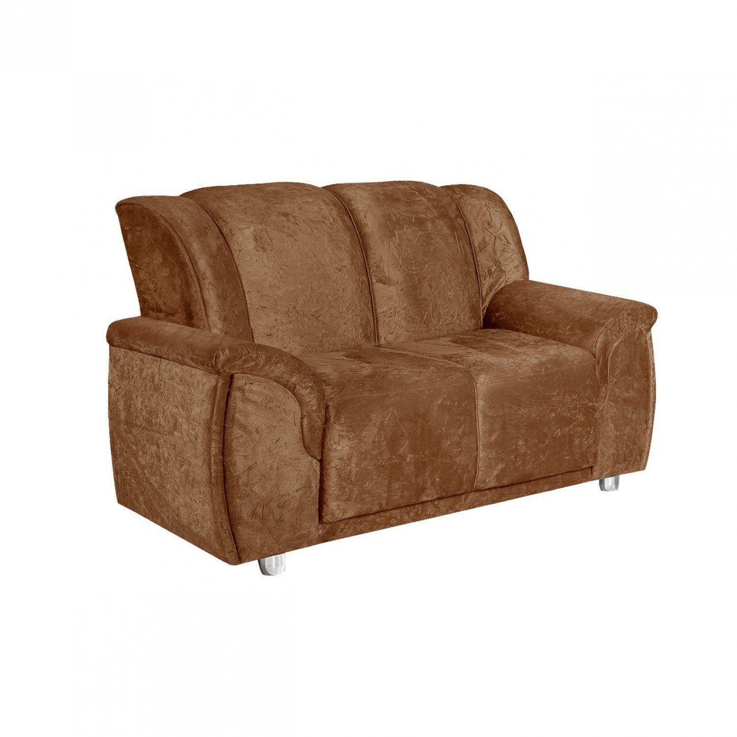 Sofá 2 Lugares Quality Hellen Bronze Hellen estofados Sofás