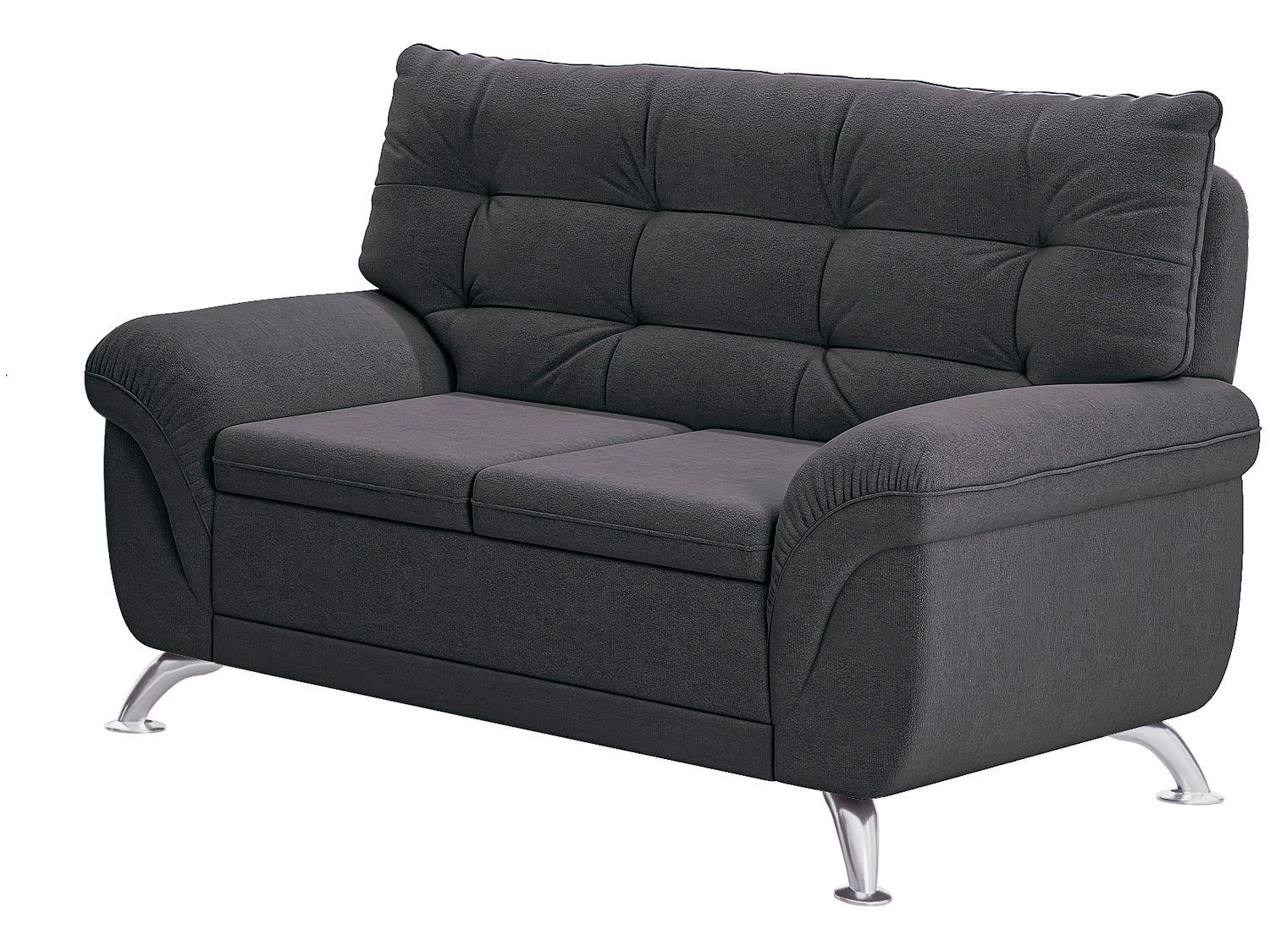 Sofá 2 Lugares Suede Atrium Linoforte