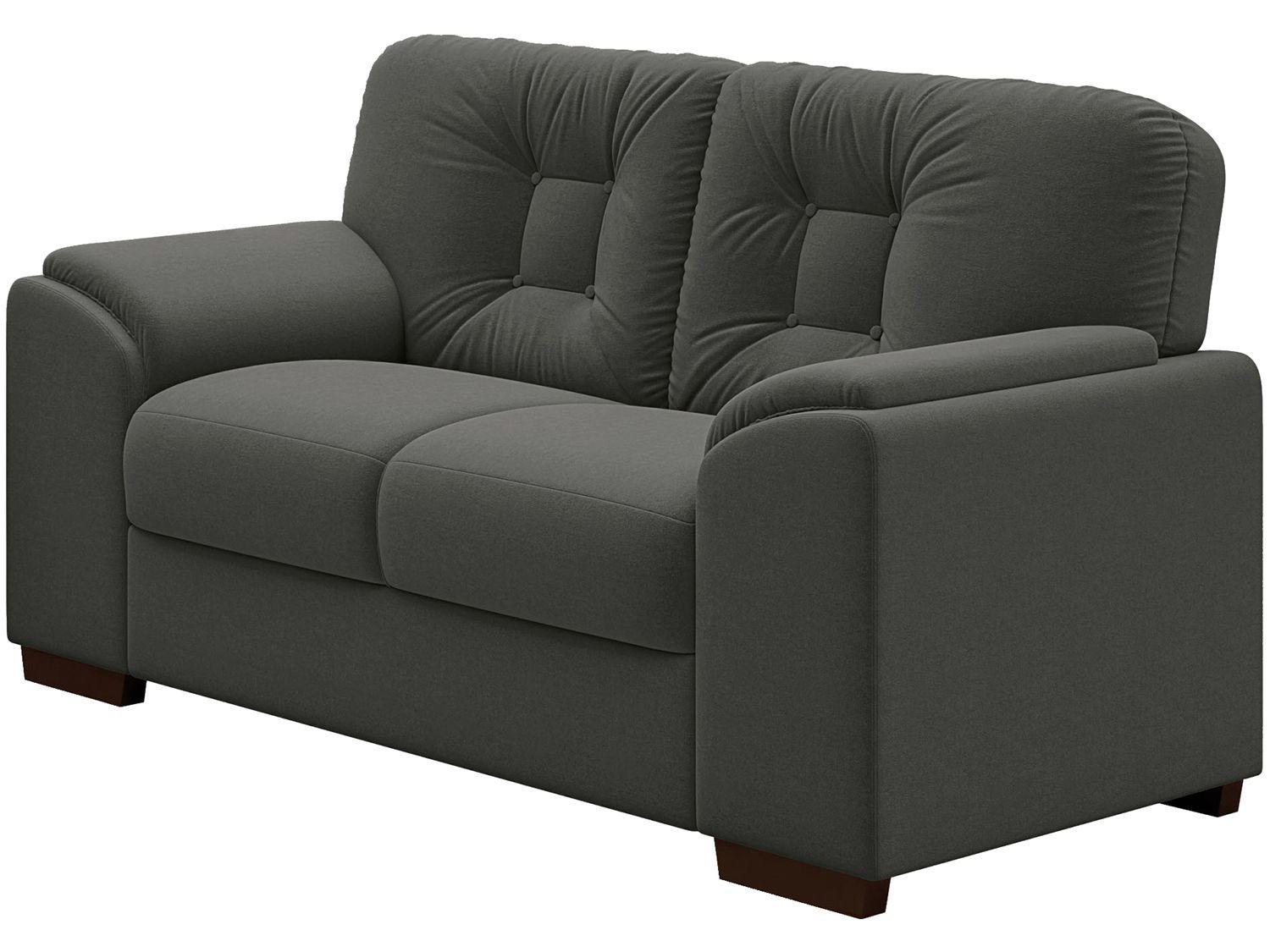 Sofá 2 Lugares Suede Racing Linoforte Sofá 2 Lugares Magazine Luiza