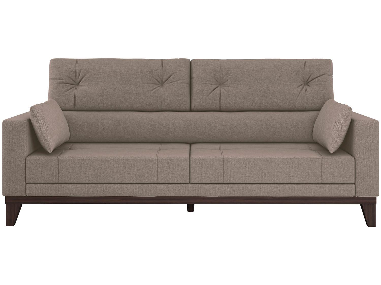 Sofá 4 Lugares Suede Cannes Linoforte