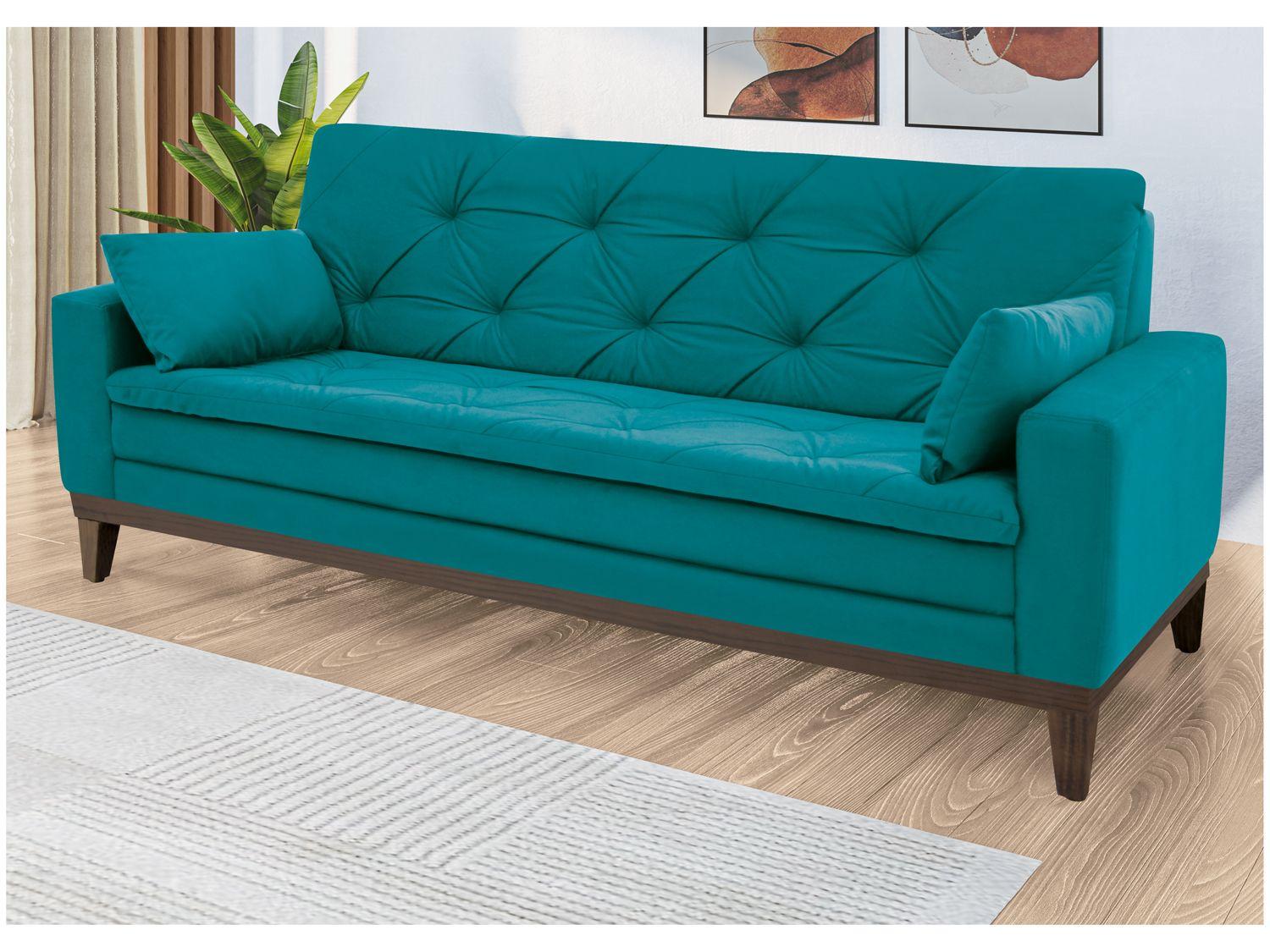 Sofá 4 Lugares Suede Vivaldi Linoforte