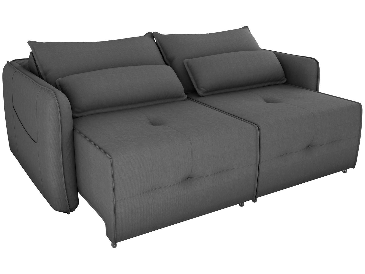 Sofá-cama 3 Lugares Casal Reclinável Veludo Matrix Celine