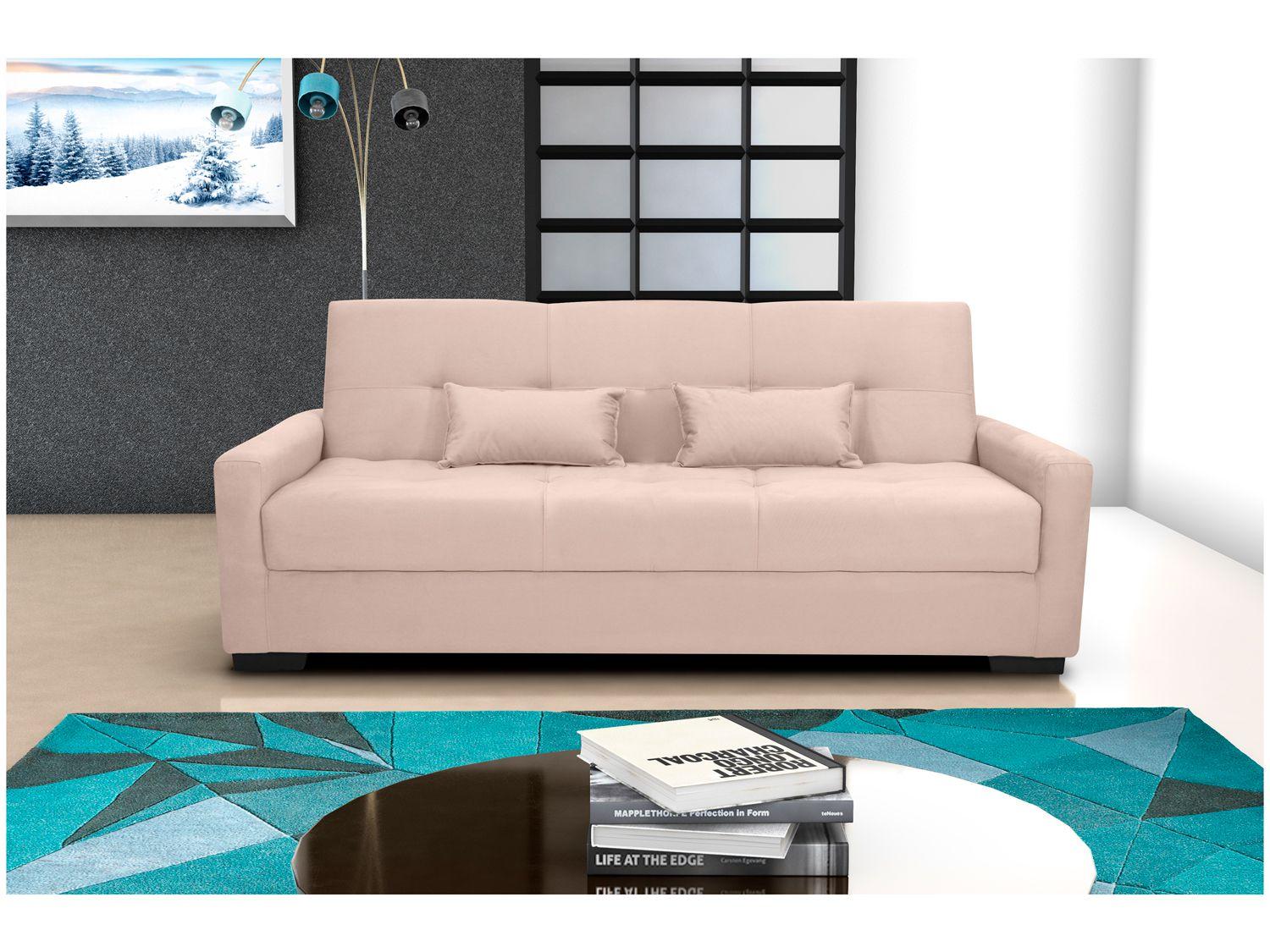 Sofá-cama 3 Lugares Casal Reclinável Veludo Matrix Lavínia