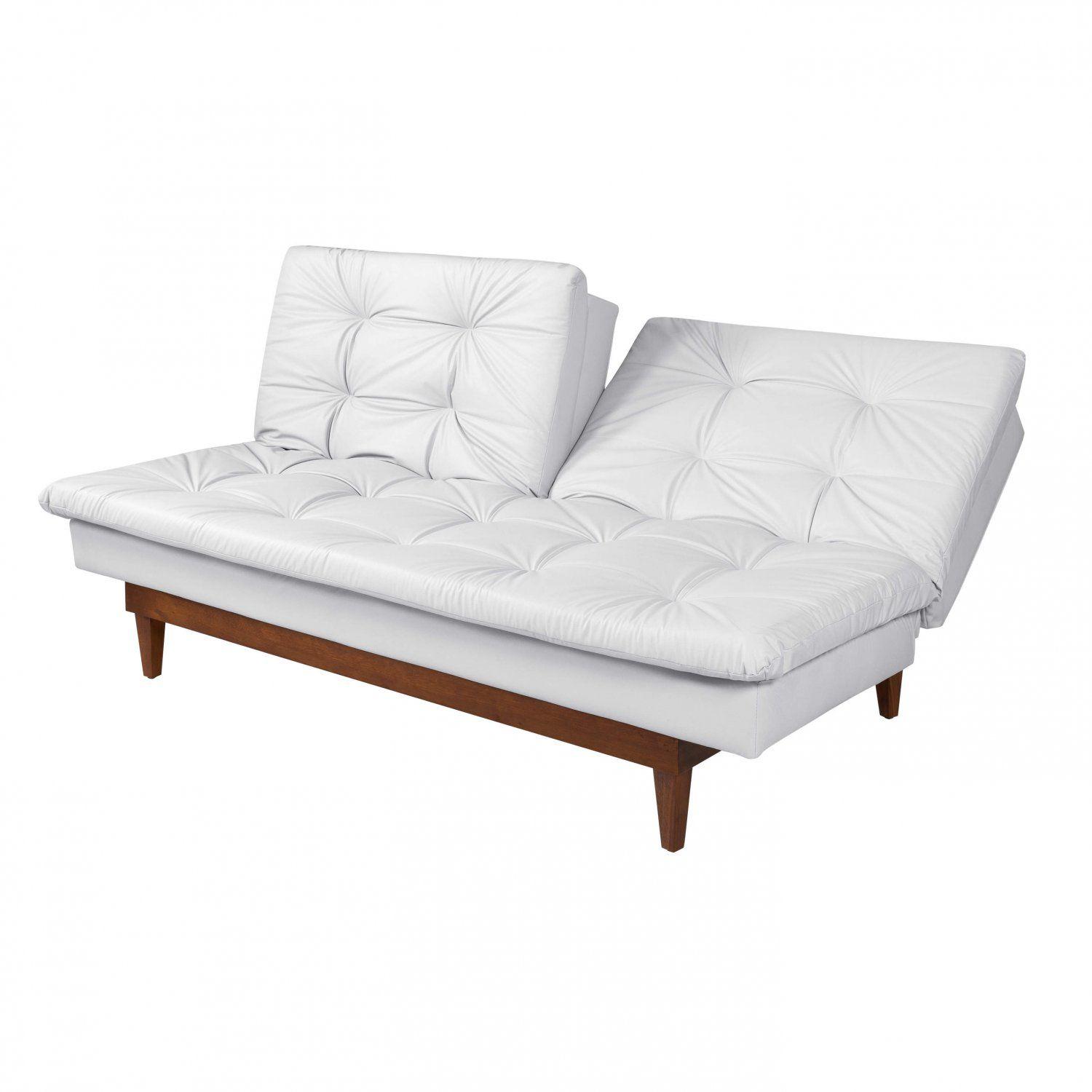 Sofá Cama 3 Lugares Pratic Madeira Império Estofados Branco Sofá 3