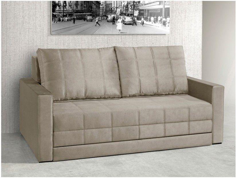 SofáCama Casal 2 Lugares Suede Retrátil American Comfort Diva Sofá