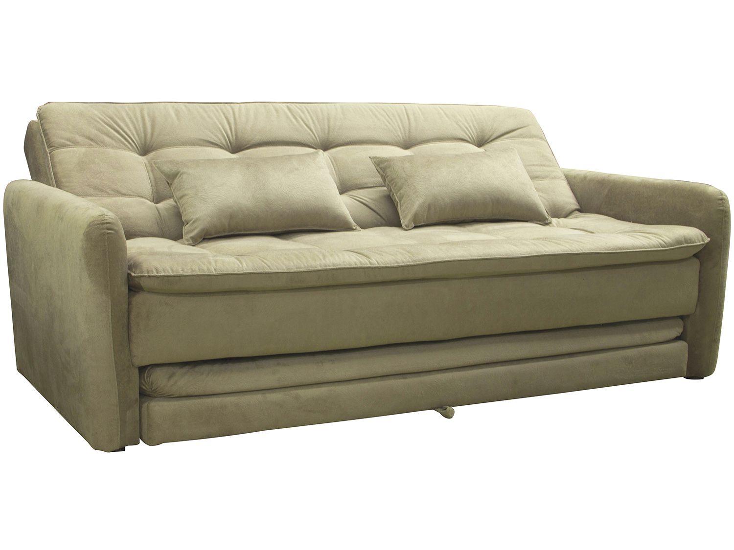 SofáCama Casal 3 Lugares Suede Reclinável Matrix Madalena Sofá