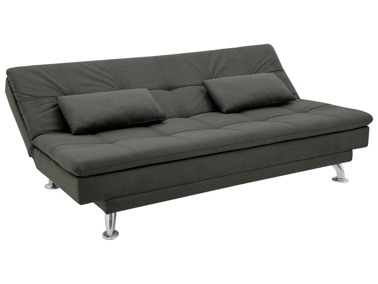 Sofá-cama Casal Reclinável Suede Linoforte Yasmin | Uau CAIXA