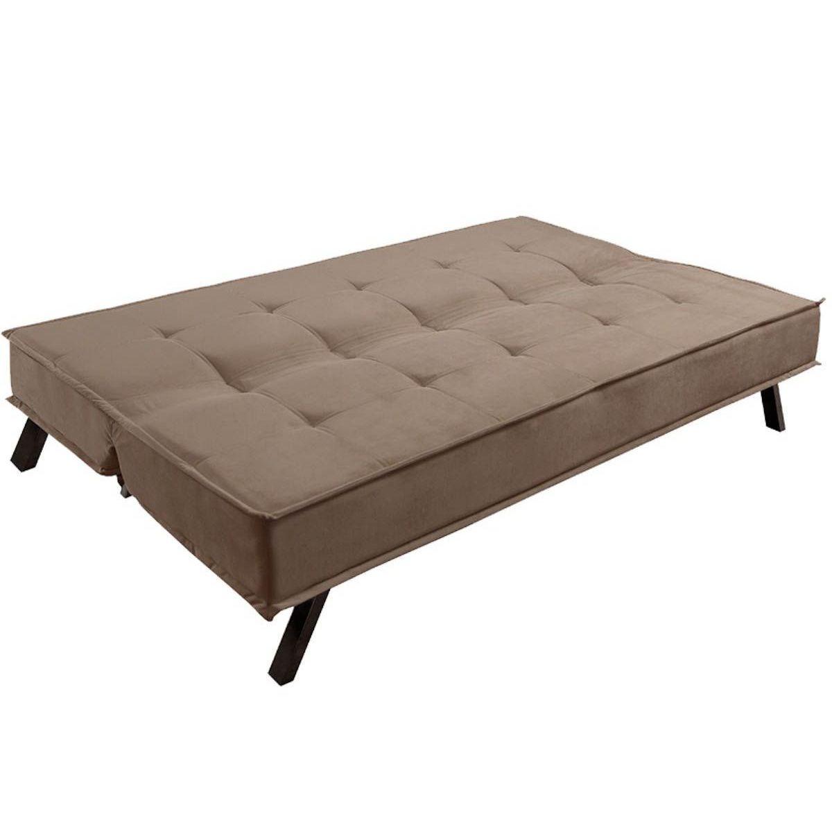 Sofá Cama Paropas Sicília Extra 3lugares Cinza A Costa Rica Sofá