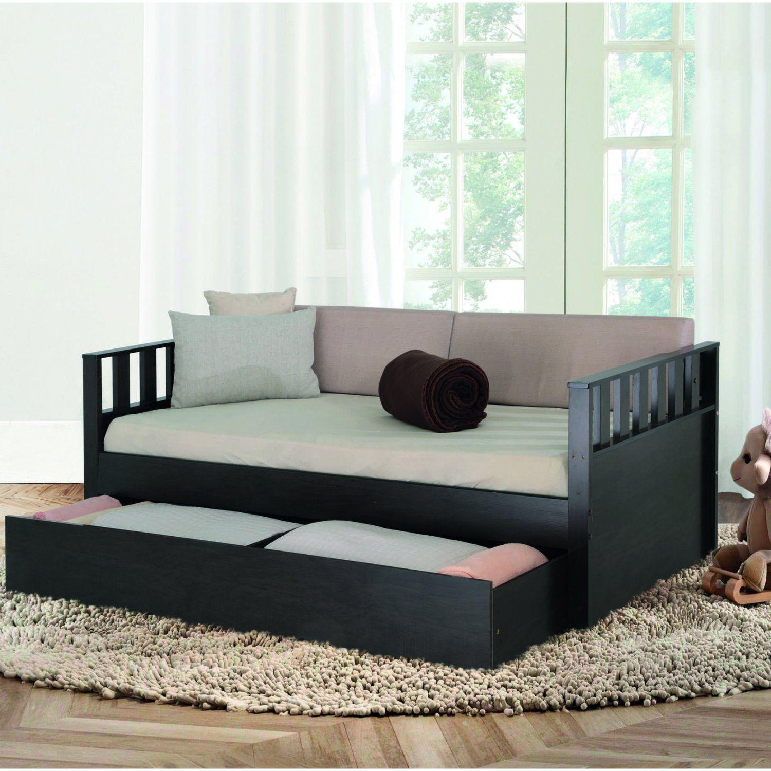 Sofá Cama Solteiro com Gaveta Cancun Tebarrot Café SofáCama