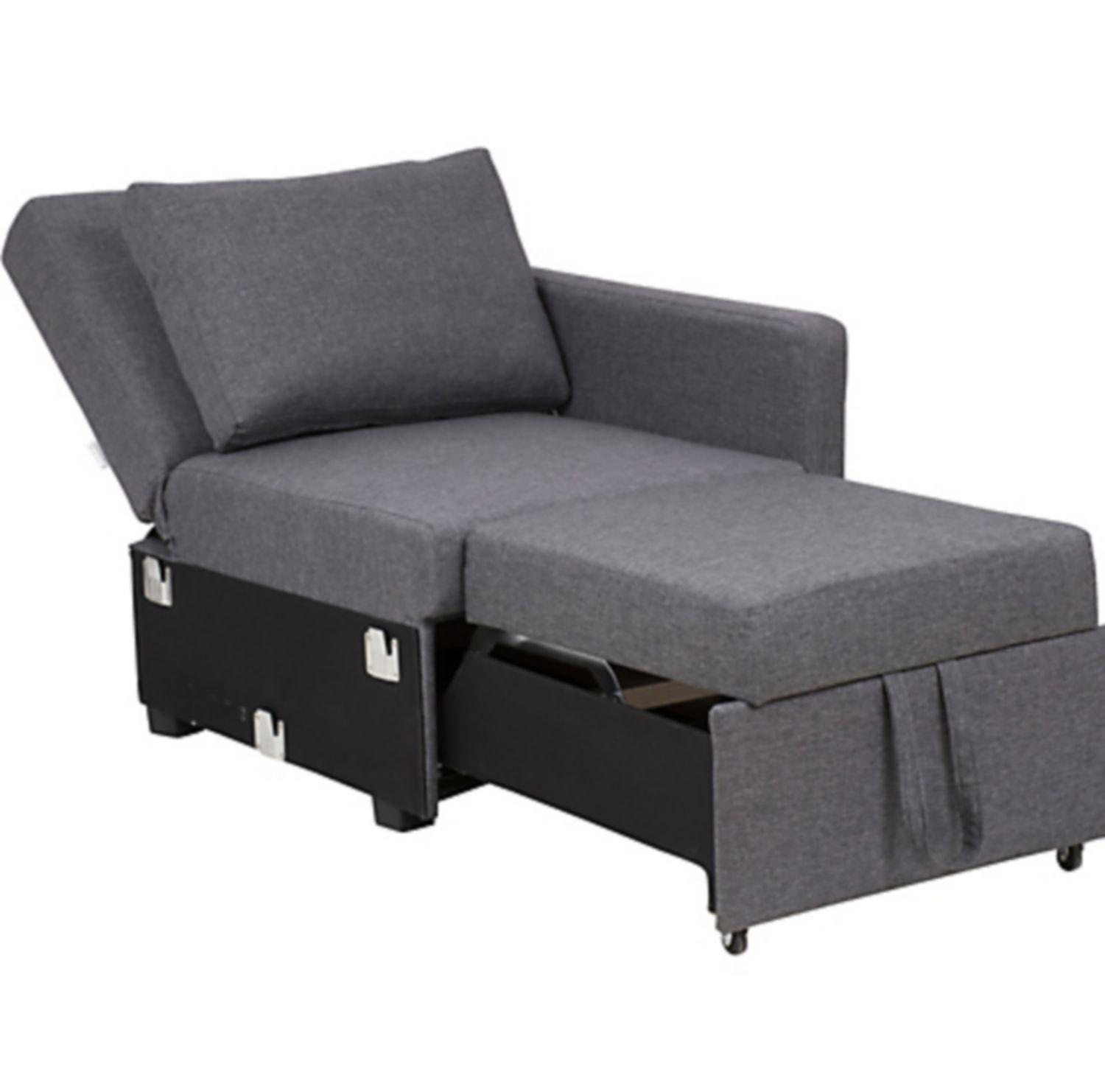 Sofá Cama Um Lugar 87x83x93cm Just Home Collection SofáCama