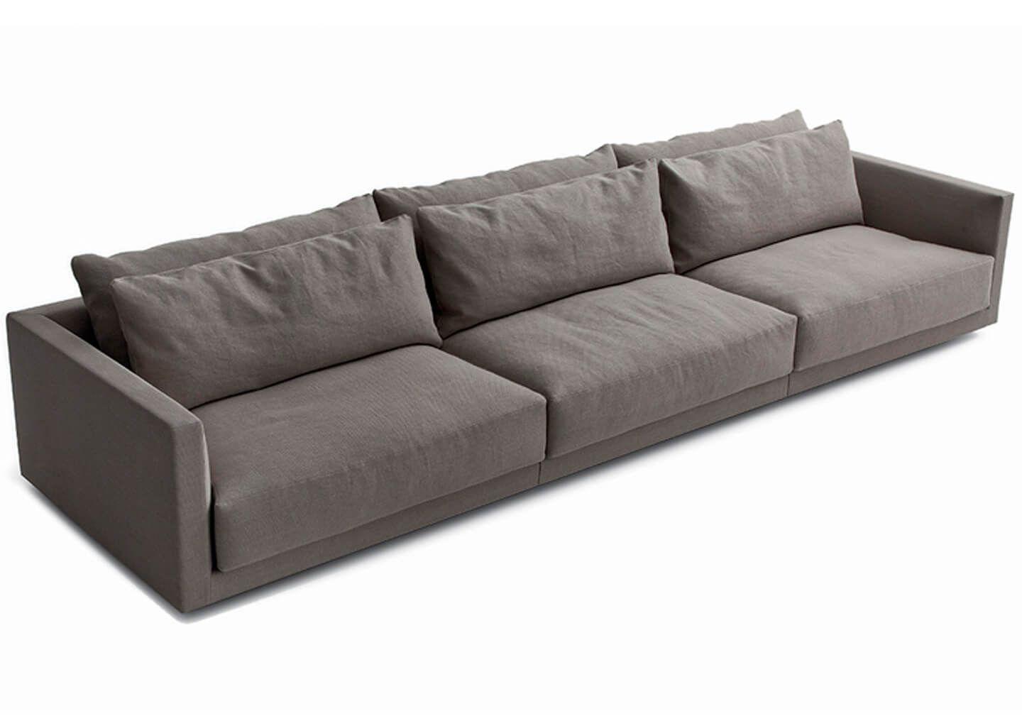 Sofá de 3 Lugares em Sarja 100 Algodão Sofá Direto Da Fábrica Sofá