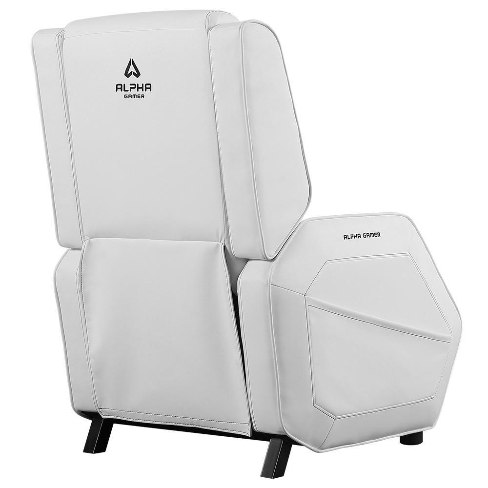 Sofa Gamer Alpha Gamer Terion White Black AGTERION W BK Sofas Magazine Luiza