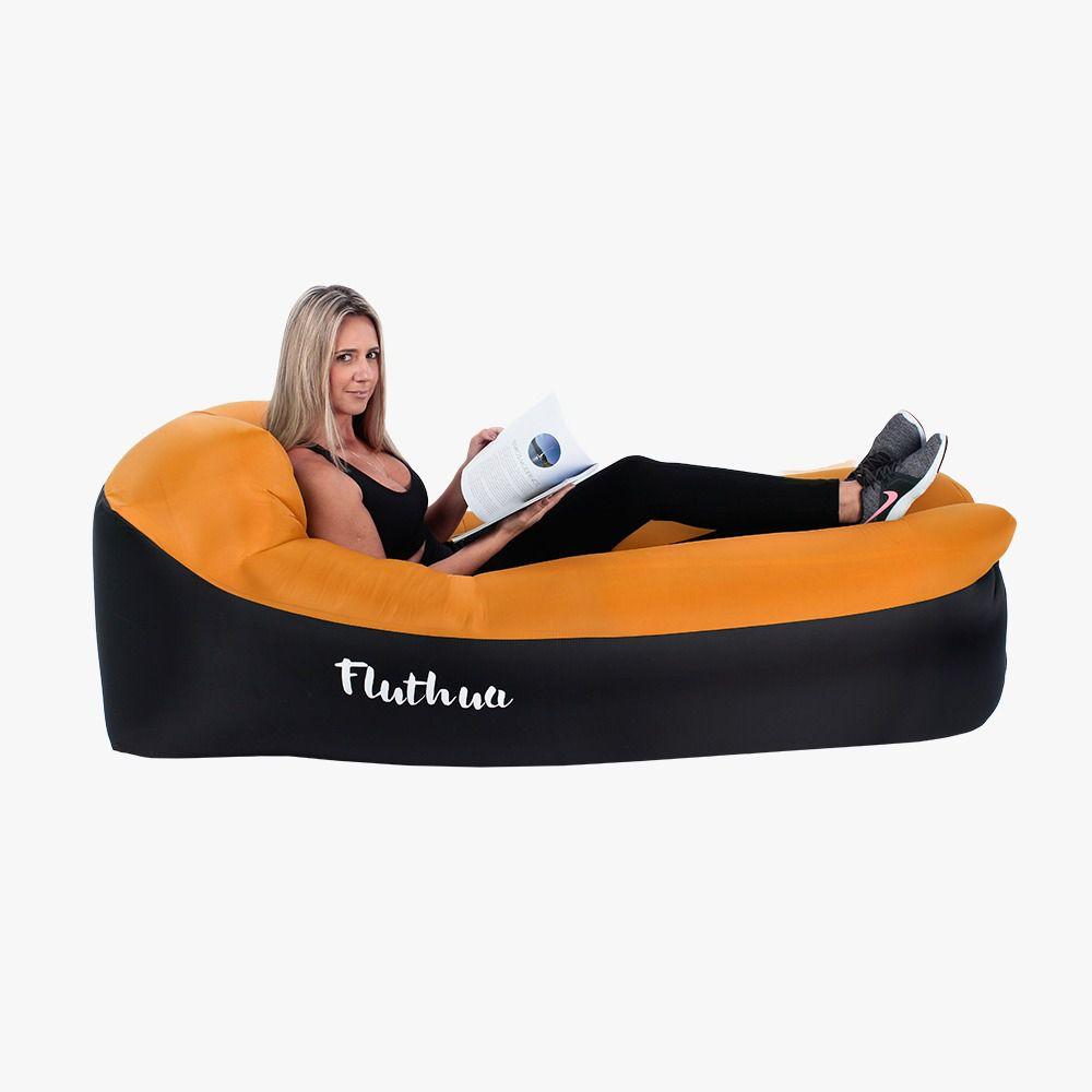Sofá Inflável Lounge Fluthua Sofá Inflável Magazine Luiza