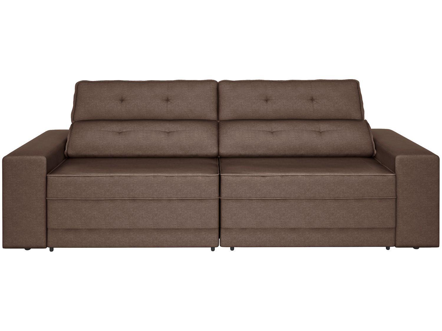 Imagem de Sofá Retrátil e Reclinável 4 Lugares Velosuede