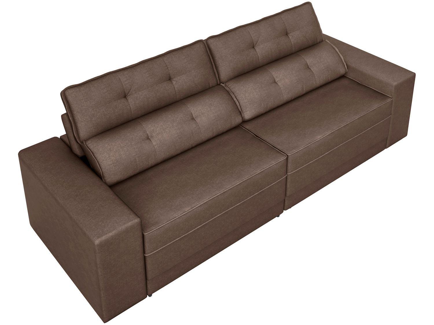 Imagem de Sofá Retrátil e Reclinável 4 Lugares Velosuede