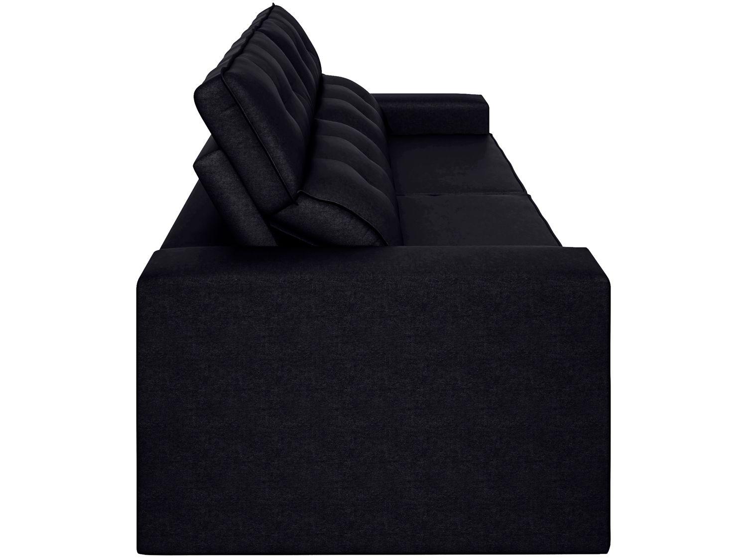 Sofá Retrátil Reclinável 5 Lugares Velosuede Leon Next Sofás