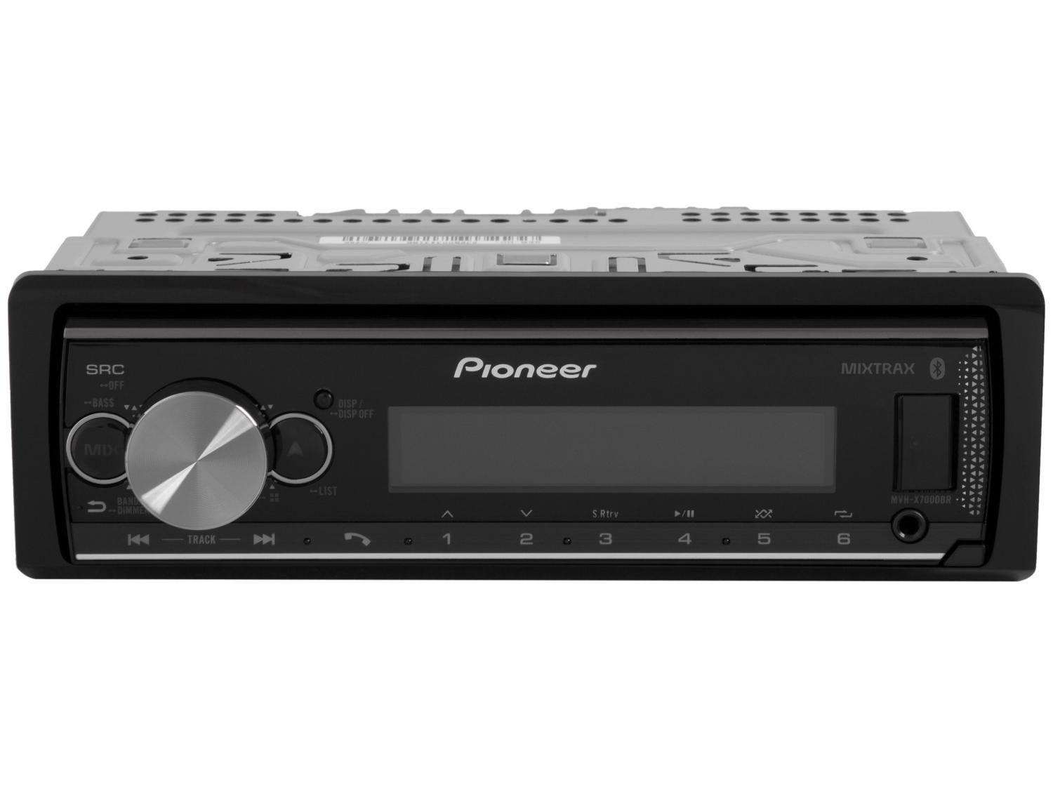 Som Automotivo Pioneer Media Receiver Bluetooth - USB Auxiliar MVH ...