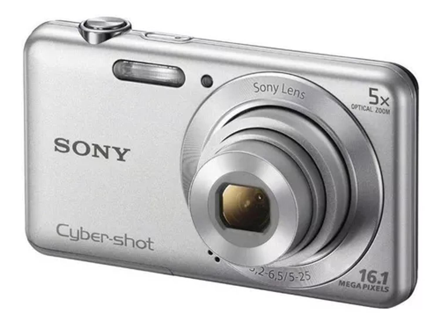 Sony Cyber-shot W710 DSC-W710 compacta cor prata - Câmera Sony Cyber-shot W710 DSC-W710 compacta cor prata - Câmera