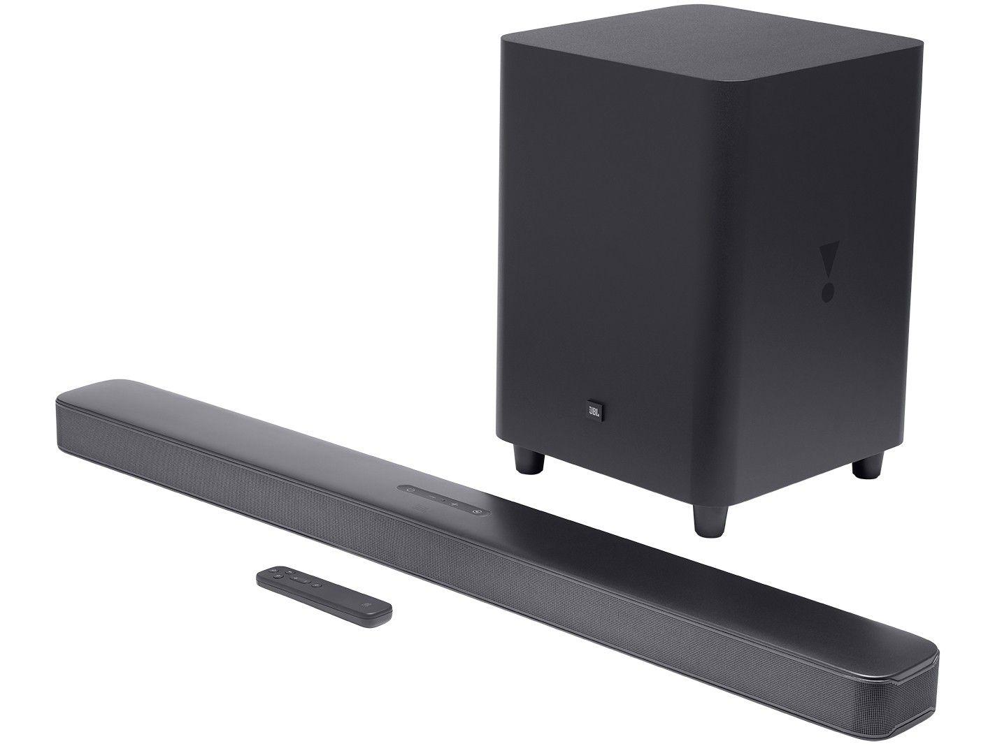 Soundbar JBL com Subwoofer Bluetooth 325W 5.1 Canais JBLBAR51IMBLKBR