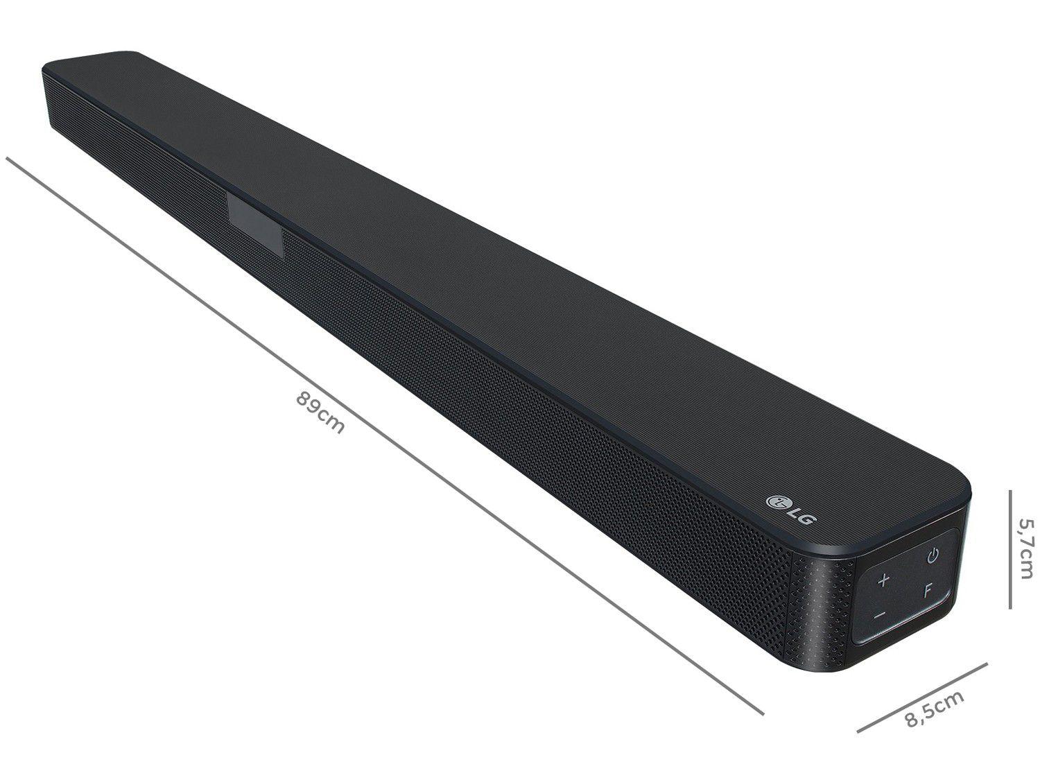 Soundbar LG com Subwoofer Bluetooth 300W 2.1 Canais SN4 Soundbar