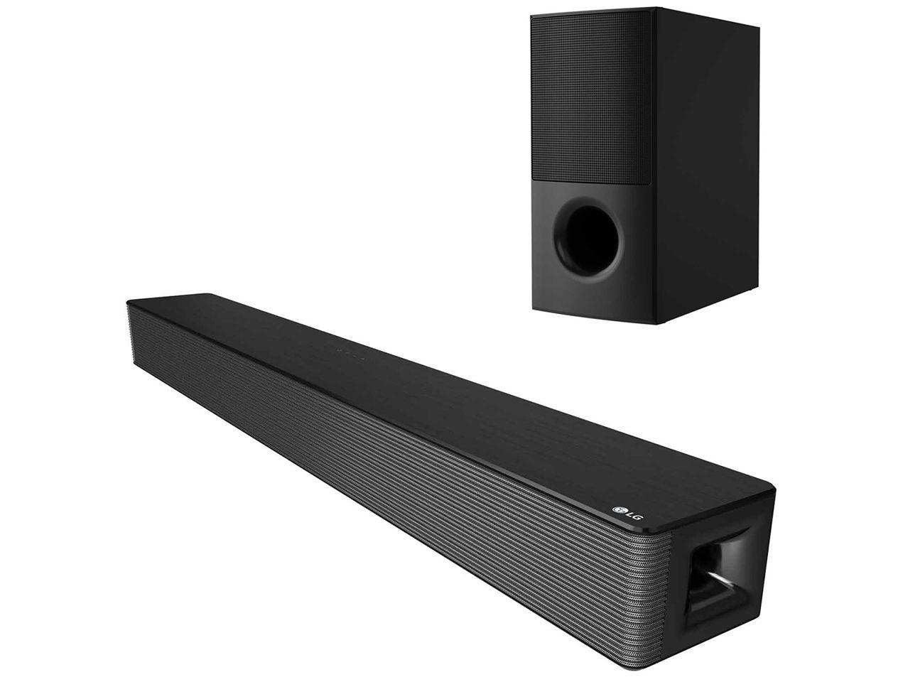 Soundbar LG com Subwoofer Bluetooth 600W 4.1 Canais SNH5 Soundbar
