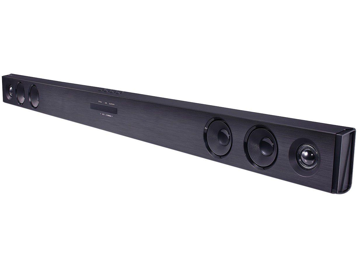 Soundbar LG SJ3 2.1 Canais 300W Bluetooth - Subwoofer USB - Soundbar