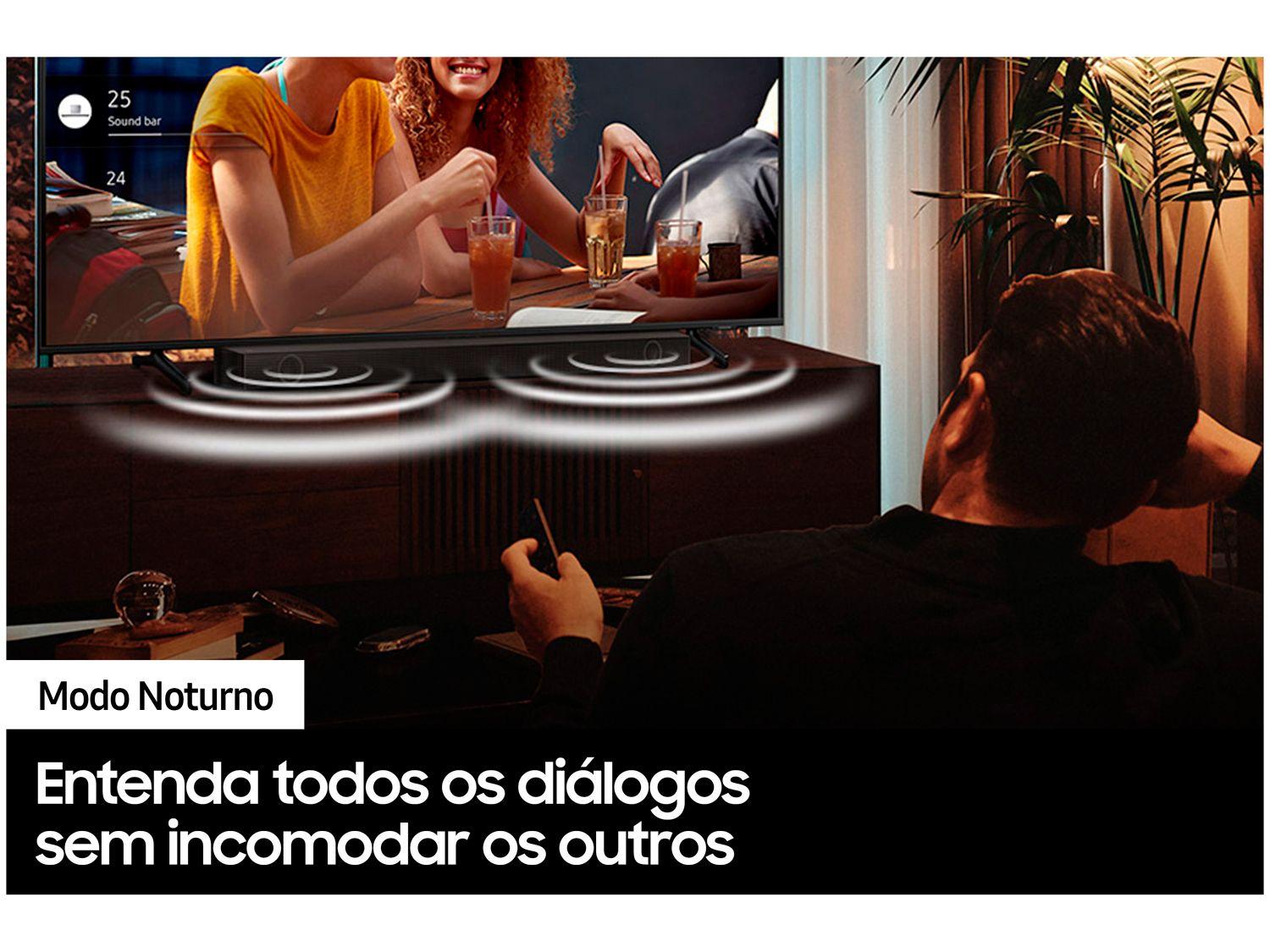 Soundbar Samsung HW-B550/ZD 2.1 Bluetooth com Subwoofer sem Fio 410W