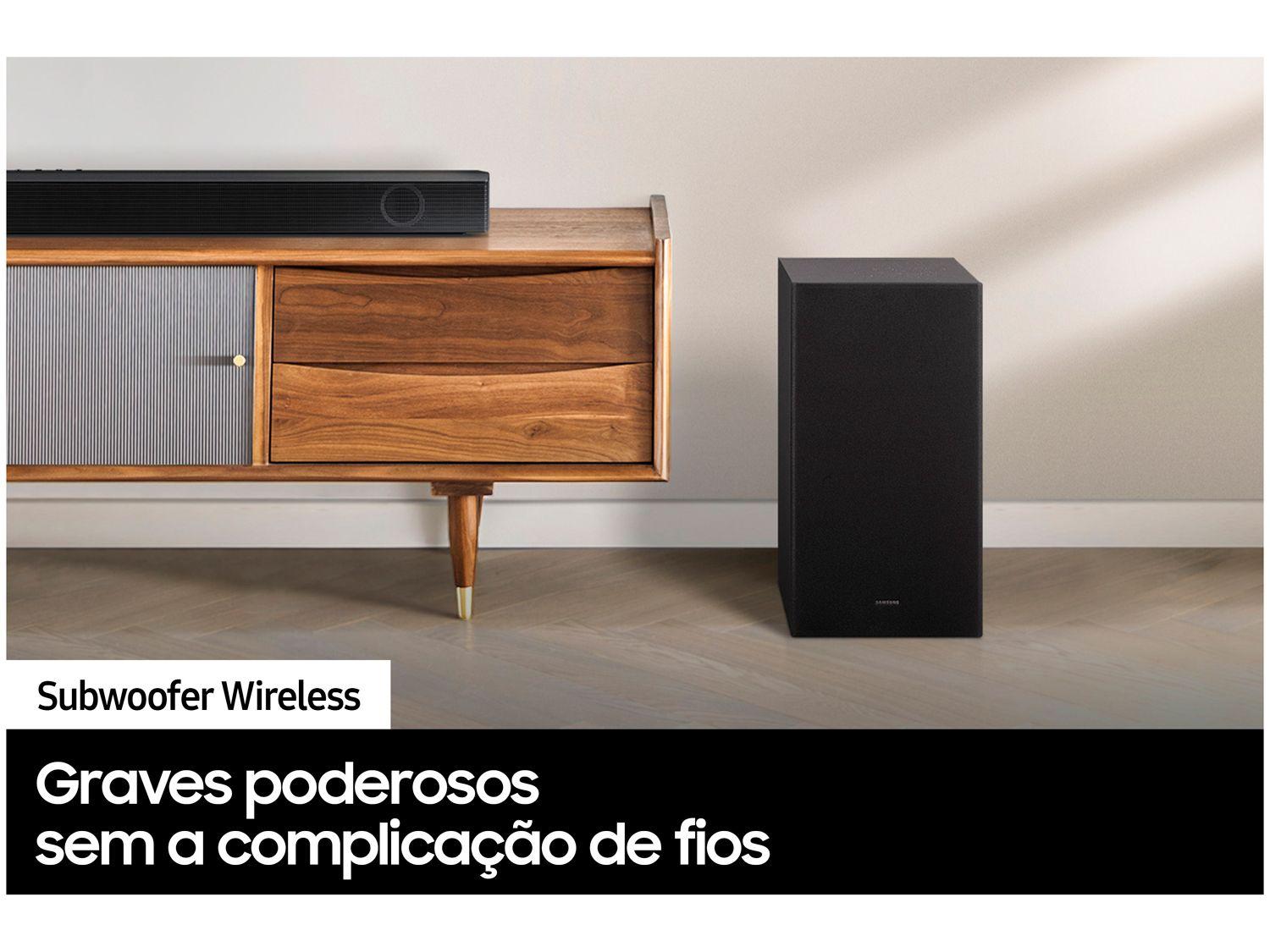 Soundbar Samsung HW-B550/ZD 2.1 Bluetooth com Subwoofer sem Fio 410W