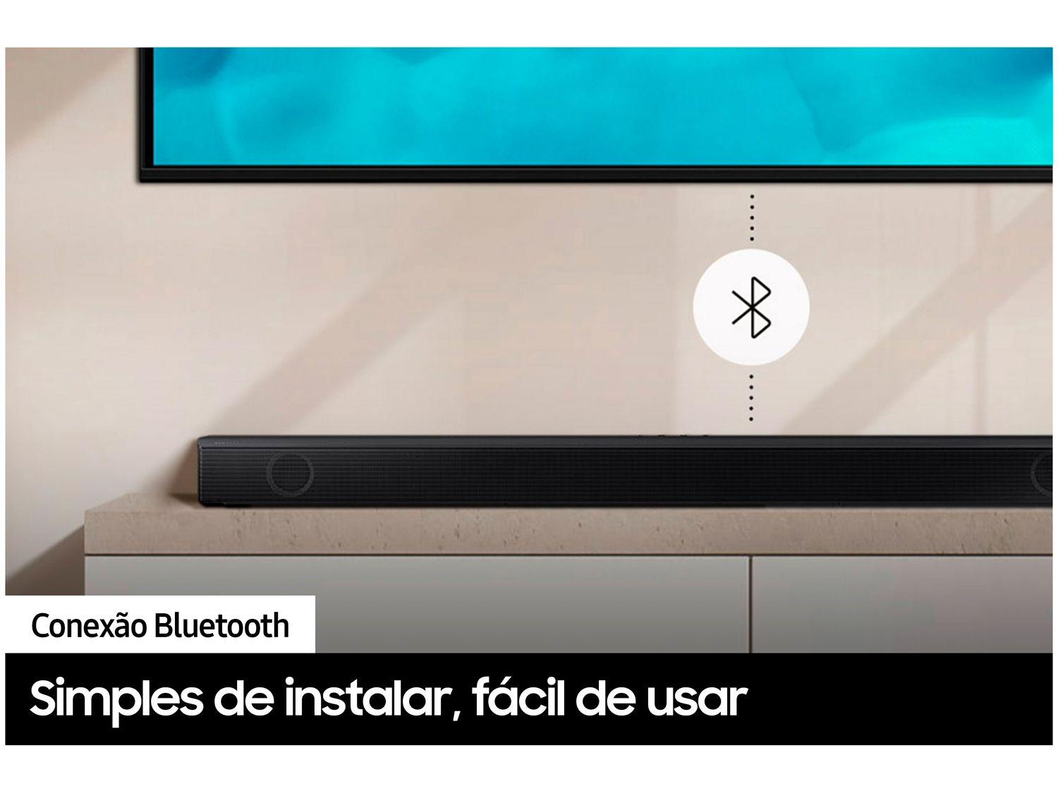 Soundbar Samsung HW-B550/ZD 2.1 Bluetooth com Subwoofer sem Fio 410W