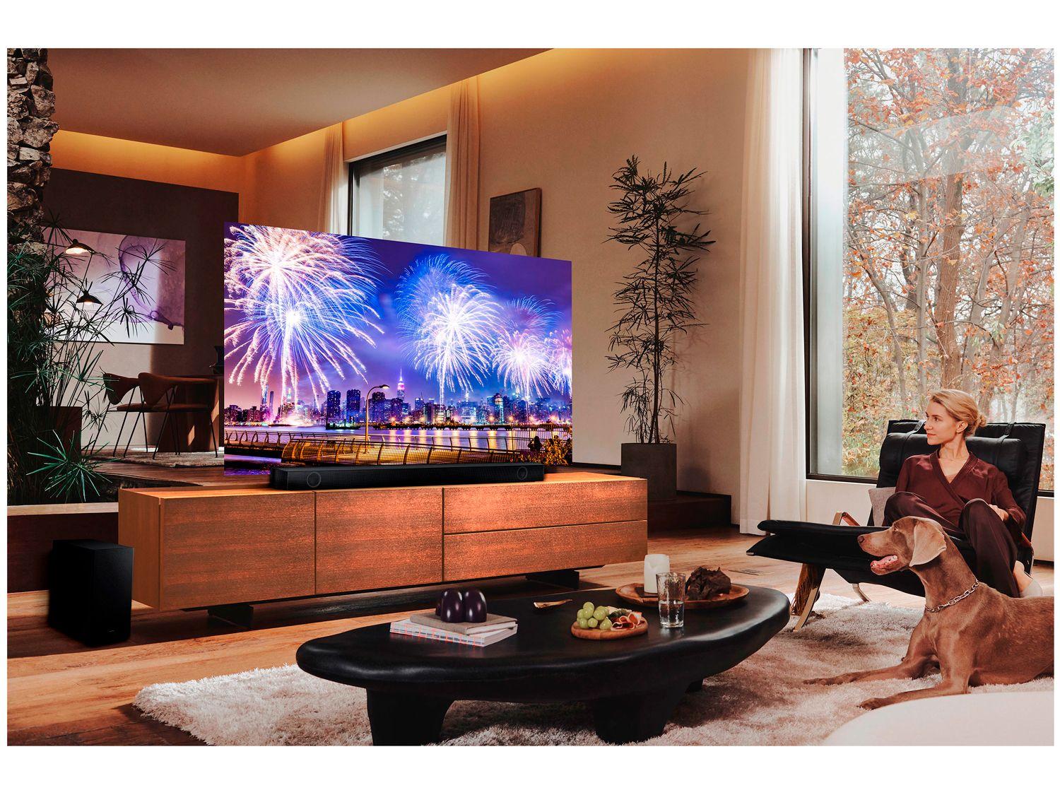 Soundbar Samsung HW-B550/ZD 2.1 Bluetooth com Subwoofer sem Fio 410W