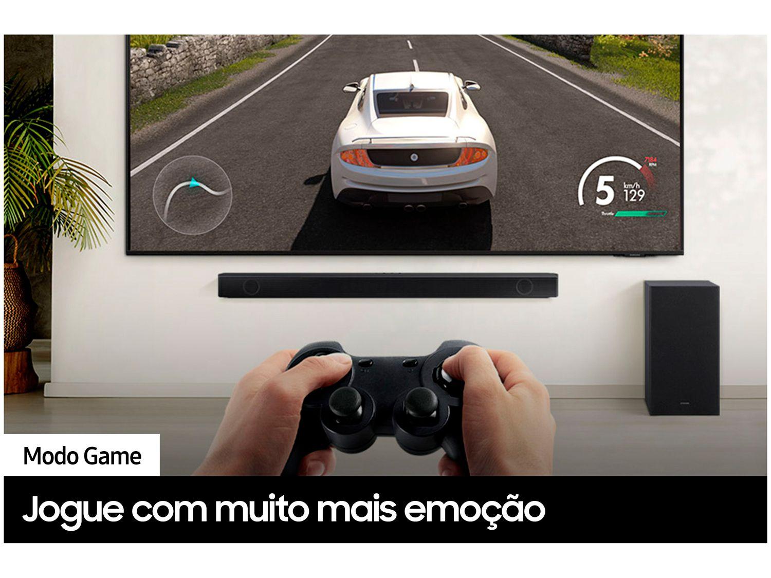 Soundbar Samsung HW-B550/ZD 2.1 Bluetooth com Subwoofer sem Fio 410W