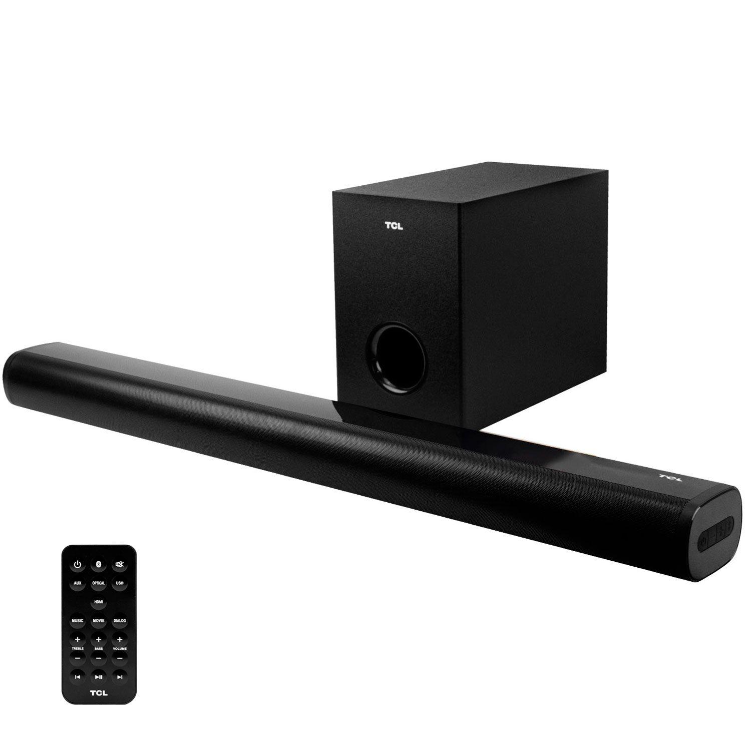 Soundbar para TV - Subwoofer Wireless - S522W - TCL Brasil