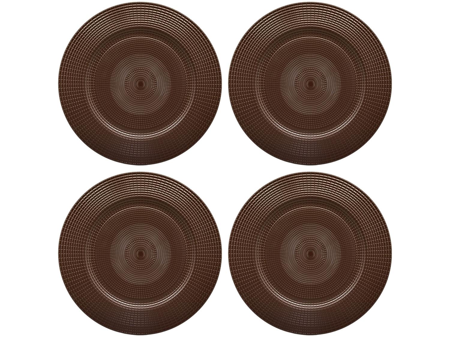 Sousplat Marrom 33cm Haus Concept Roma