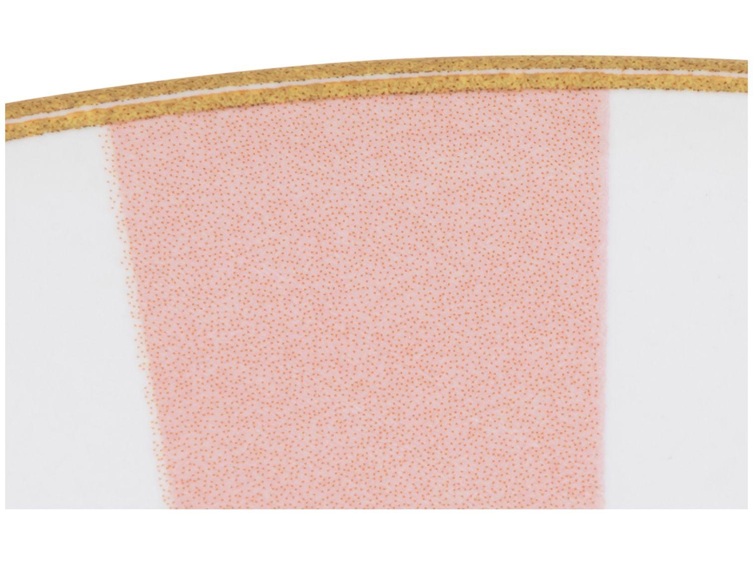 Sousplat Rosa 34cm Alleanza Stripe