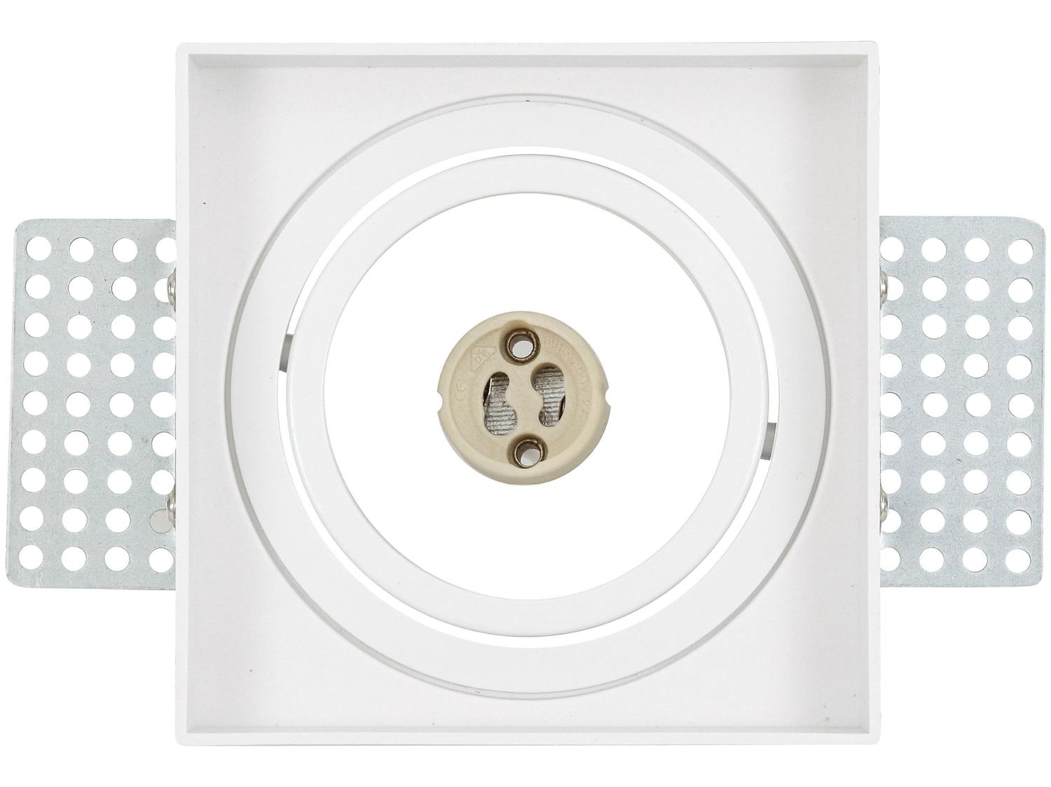 Spot de LED de Embutir Quadrado Gaya Decor