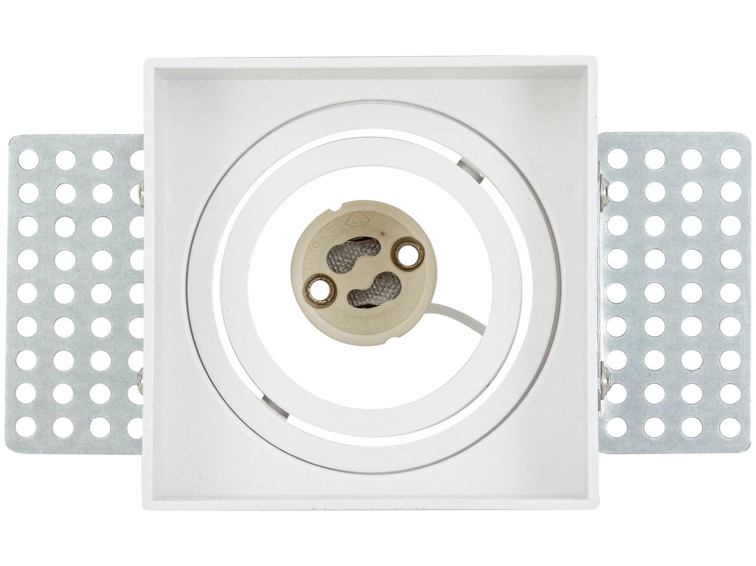 Spot de LED de Embutir Quadrado Gaya Decor