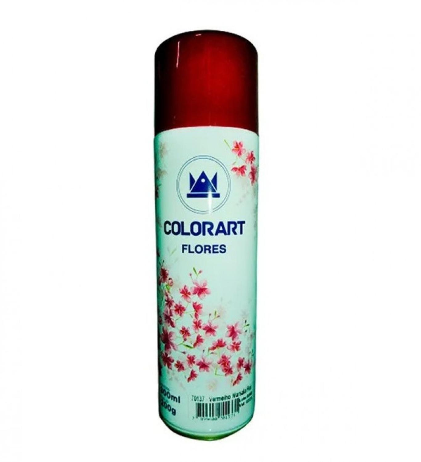 Spray Para Flores Vermelho Marsala 300ml Colorart - Tinta Spray para Parede  / Madeira / Aço - Magazine Luiza