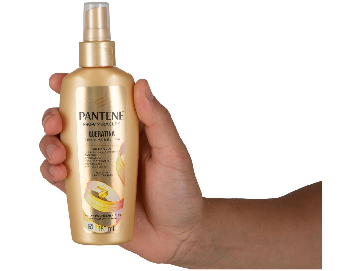 Spray Protetor Térmico Pantene Pro-V Miracles Queratina Preenche & Blinda 160ml