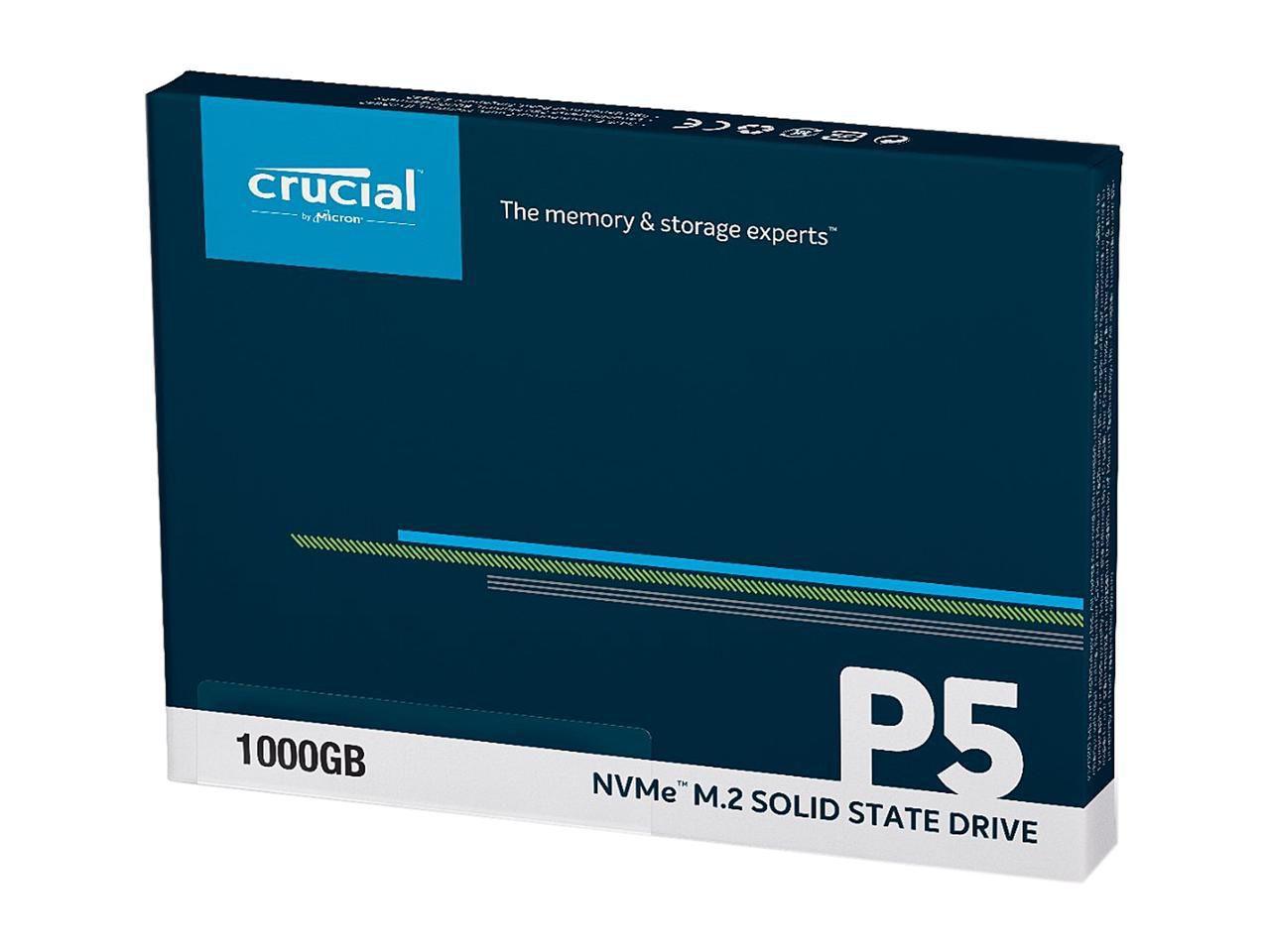 CT1000P5SSD8JP | Crucial P5 ハイパフォーマンス M.2 NVMe接続