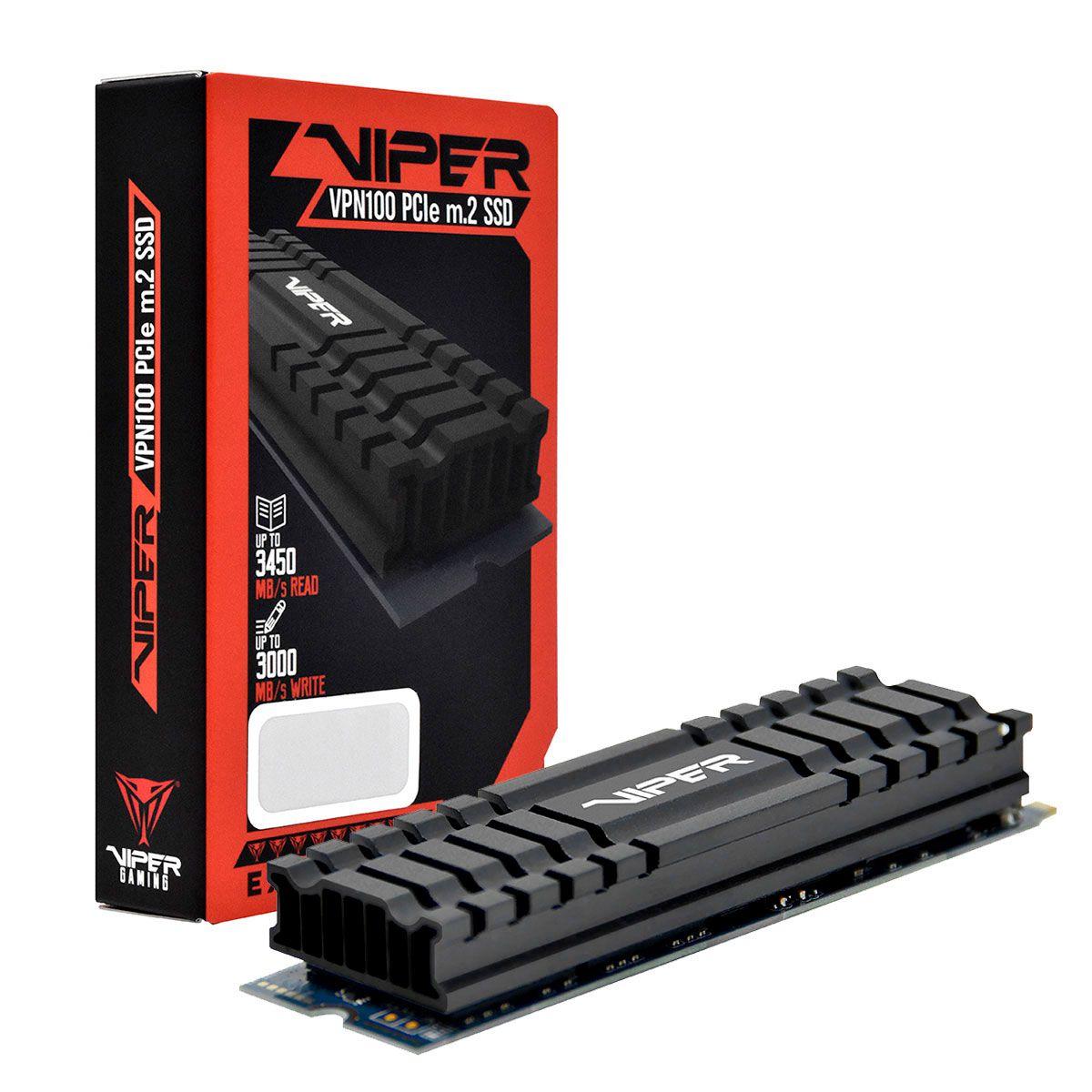 SSD 1TB Patriot Viper VPN110, M.2 2280 PCIe 3x4 NVMe, Leitura/Grav