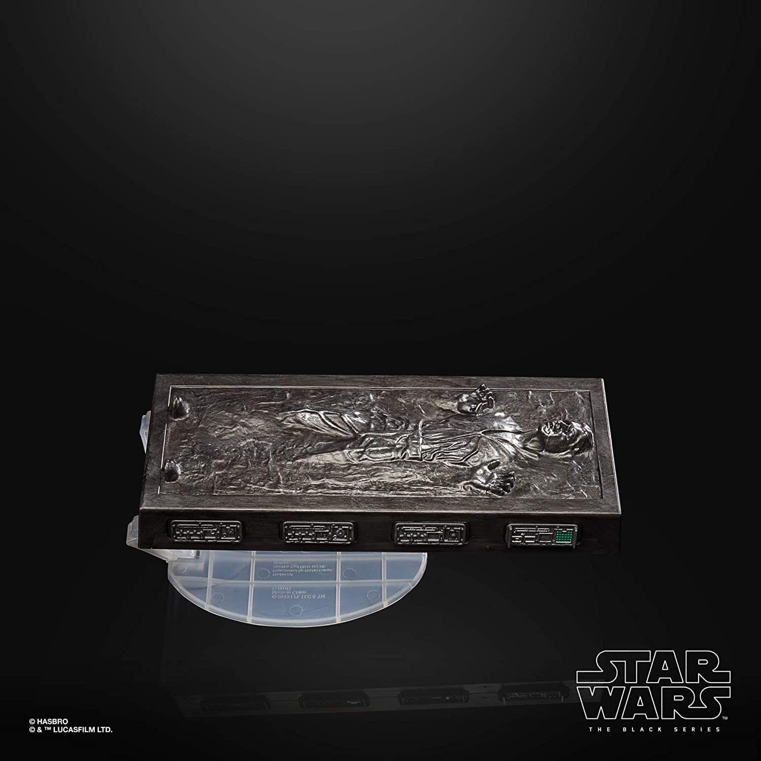 Star Wars The Black Series Han Solo Carbonite 6 polegadas escala O Imperio Contra Ataca a Figura Colecionavel do 40 Aniversario com Stand Exclusivo da Amazon Colecionaveis Magazine Luiza