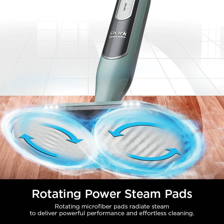 Steam Mop Shark Steam & Scrub S8001 para piso duro