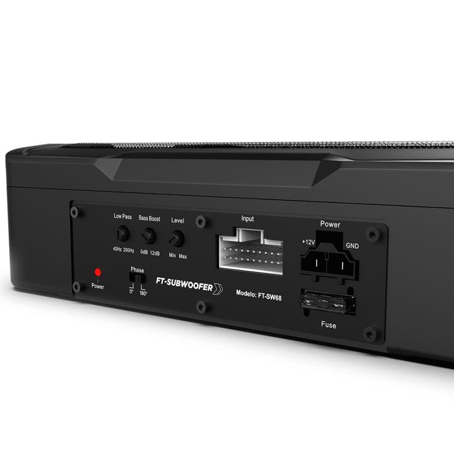 Subwoofer Nivus 2021 Ativo Plug and Play para Montagem Sob o Banco 100W