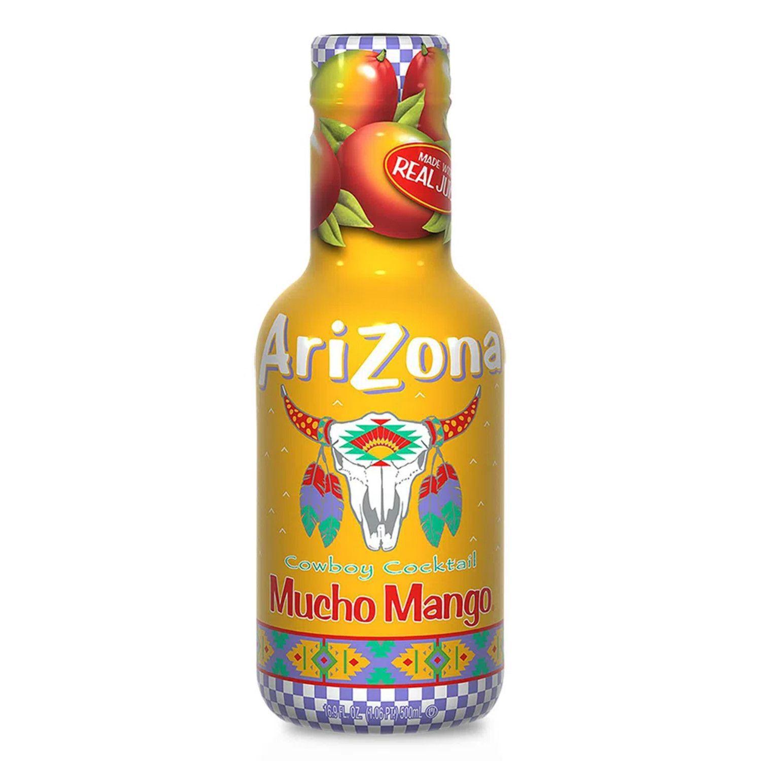 Suco ARIZONA Mucho Mango 500ml (6 unidades) Suco Magazine Luiza