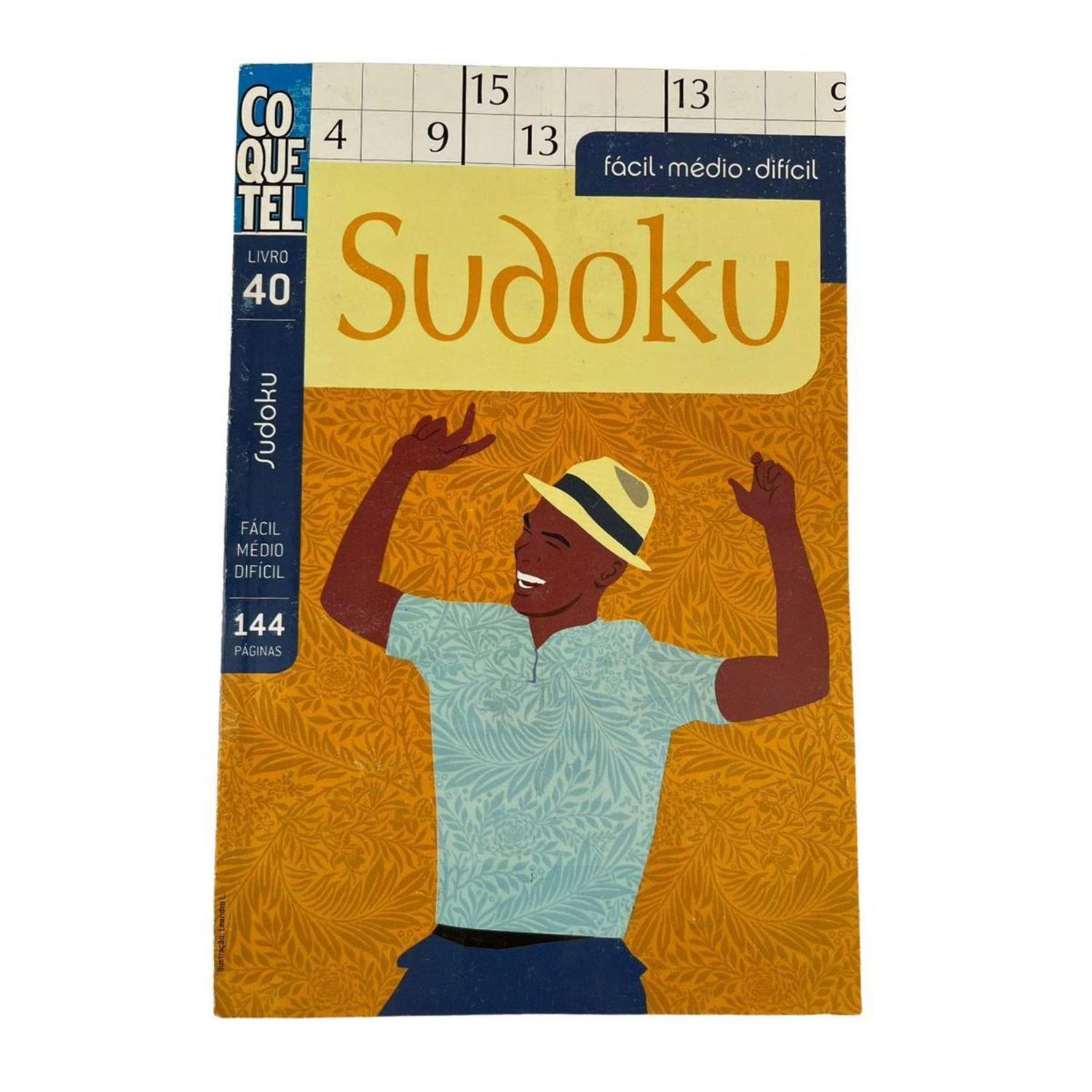 Coquetel Sudoku, Fácil, Médio e Difícil